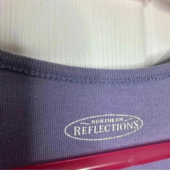 Northern Reflections Racerback Tank Top Purple Size Medium - Picture 8 of 16
